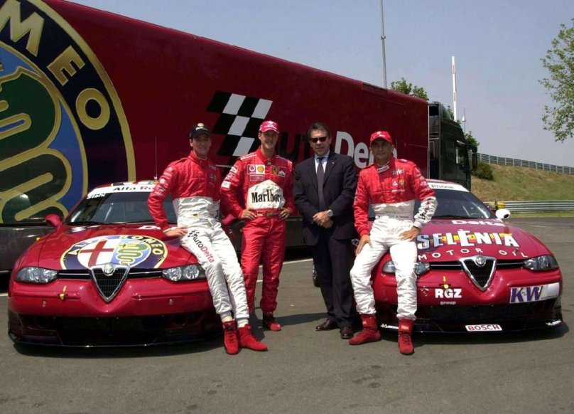 Шумахер в Альфа Ромео