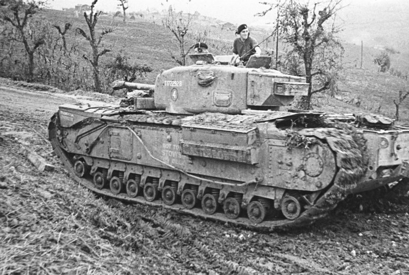 Танк Черчилль 2 мировой