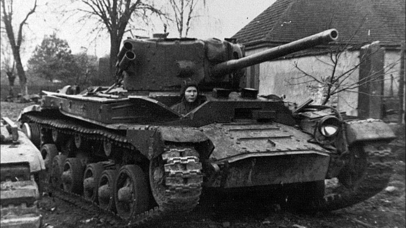 Танк Валентайн в красной армии