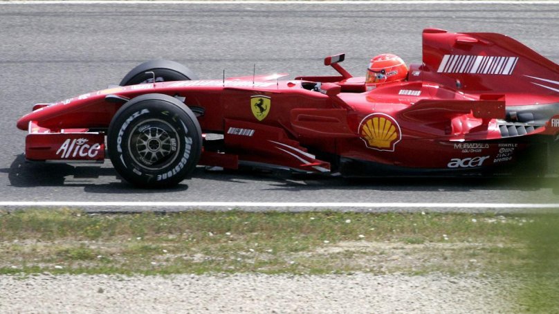 Болид Шумахера 2007