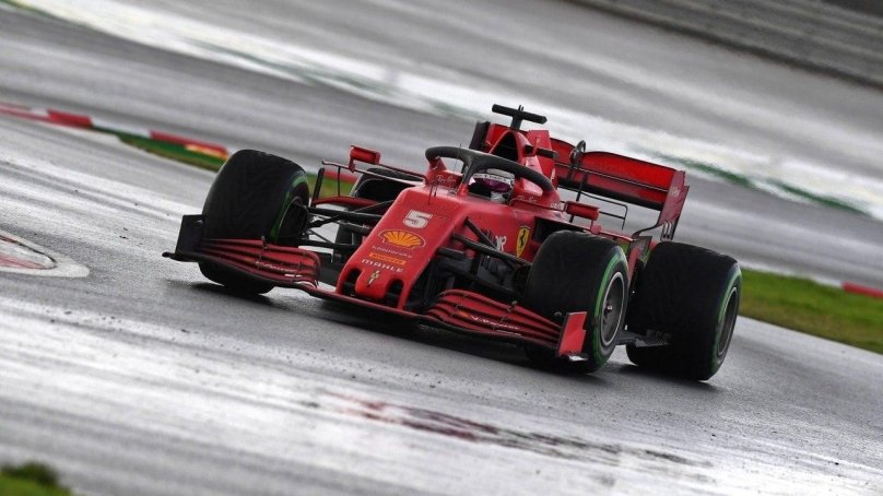 Vettel Ferrari 2020 Turkey