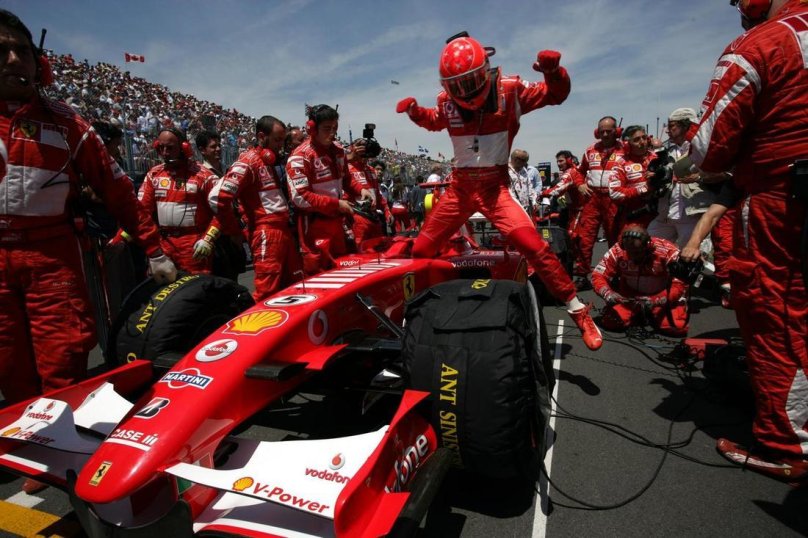 Формула 1 Феррари Шумахера