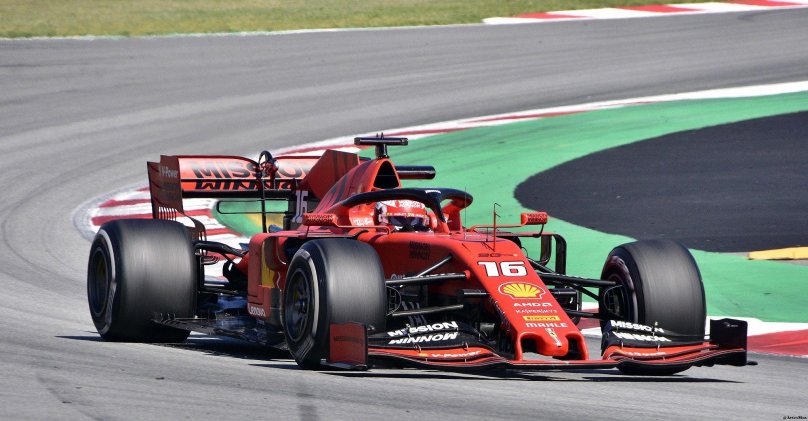 Шарль Леклерк в болиде