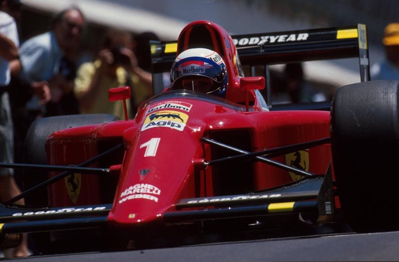 Alain Prost 1990 Ferrari