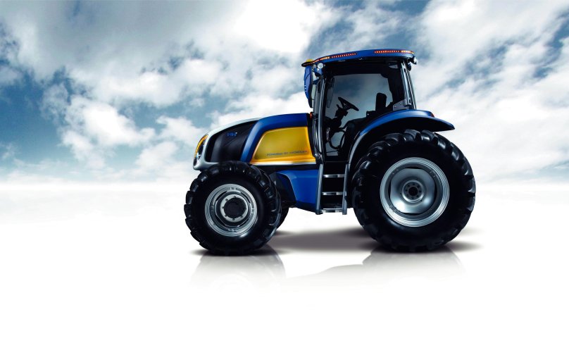 Чистый трактор