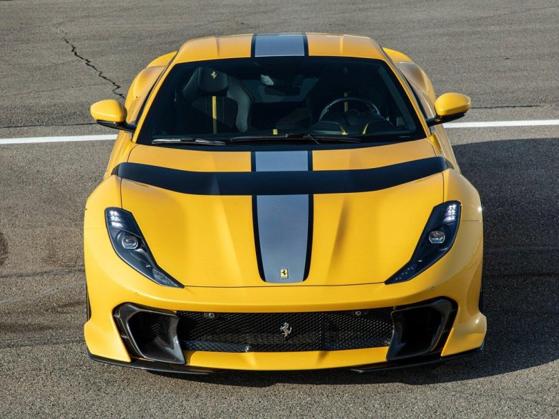 Ferrari 812 Competizione Yellow