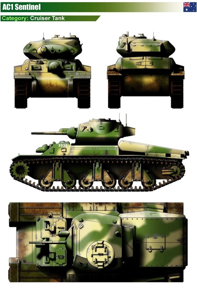 Австралийский танк Sentinel