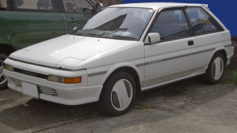 Toyota Corsa 1986 хэтчбек