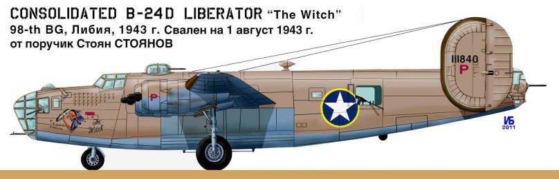 Consolidated b-24 Liberator чертежи