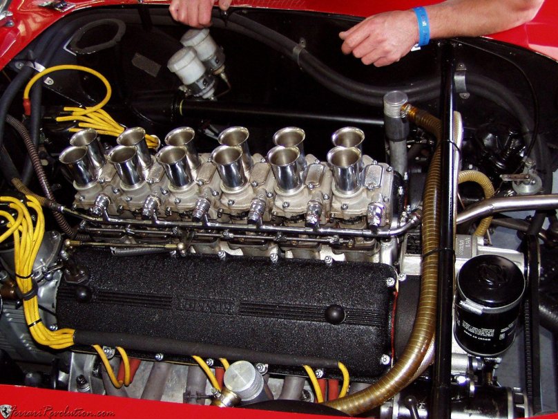 Ferrari 250 GTO engine