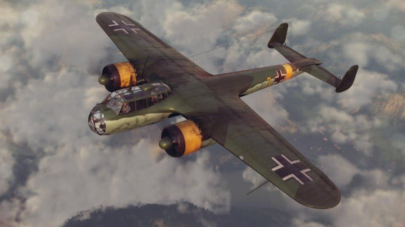 Немецкий бомбардировщик Дорнье до-17