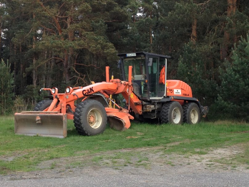 O&amp;F-156a автогрейдер