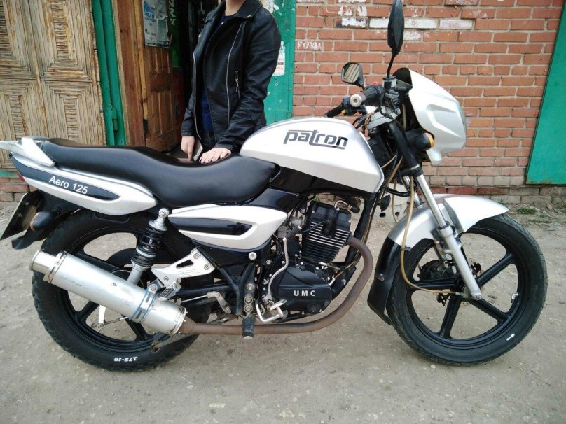 Мотоцикл патрон Aero 125f