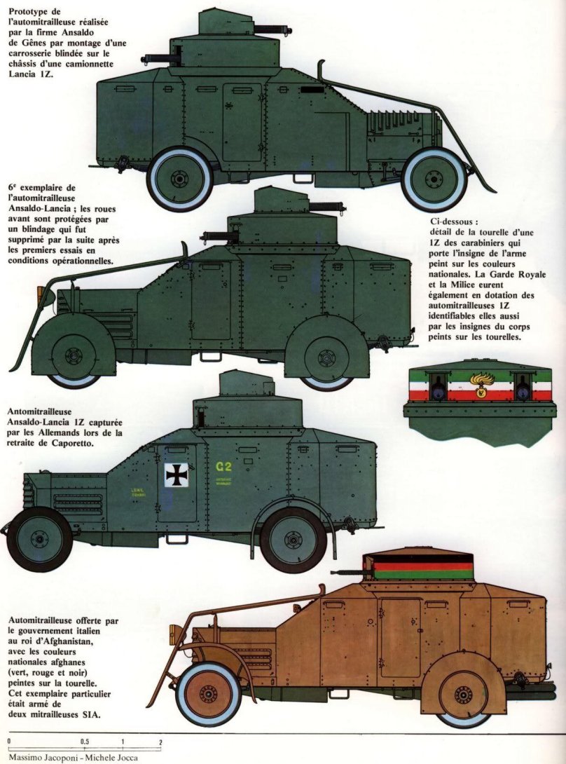 Бронеавтомобили 1 мировой войны