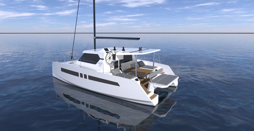 Катамаран aventura 34