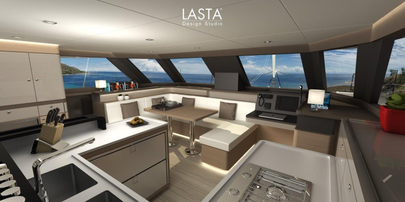 Катамаран aventura 34