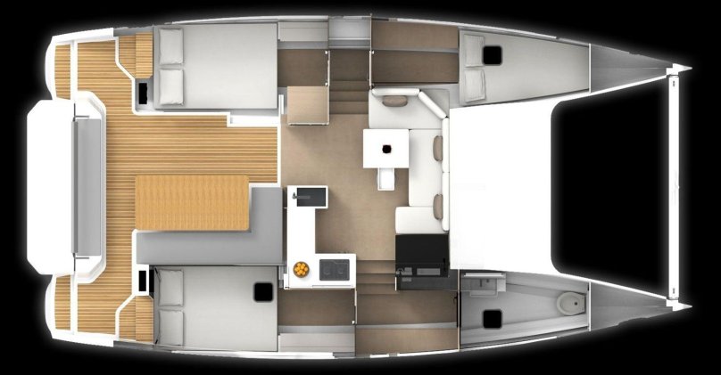 Aventura 14 Power Catamaran