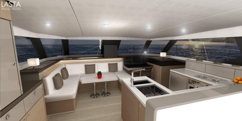 Катамаран aventura 34