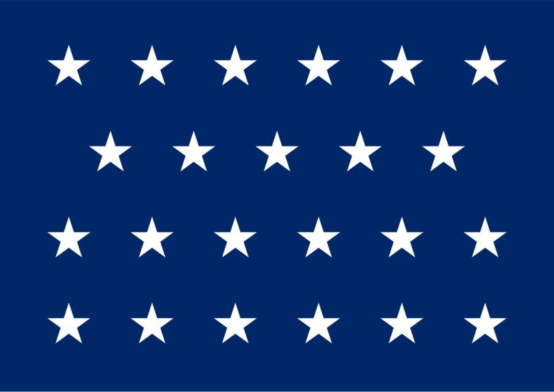 Флажки со звездами