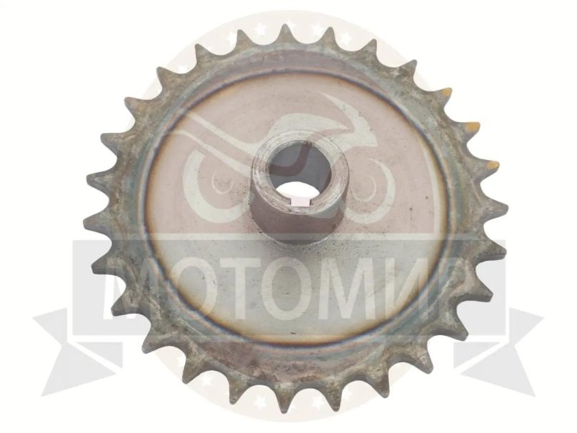 Звезда 11 зуб. (520) Цепи, 15.875шаг на вал d20мм шпонка 6мм мотобуксировщик