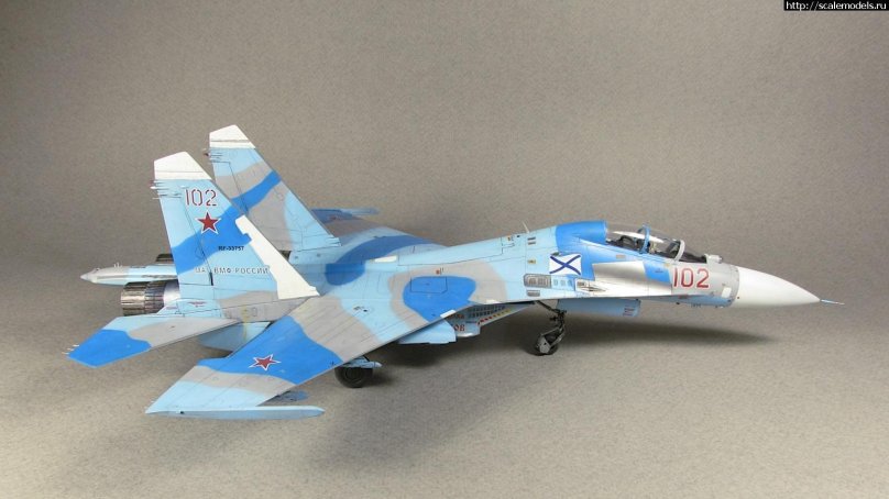 Модель Су-27уб