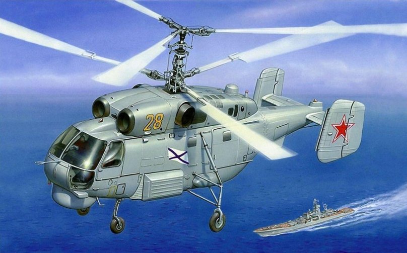 Противолодочный вертолет ка-27