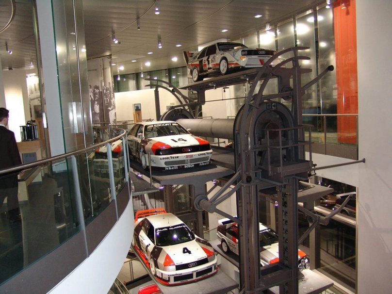 Музей Audi в Ингольштадте.