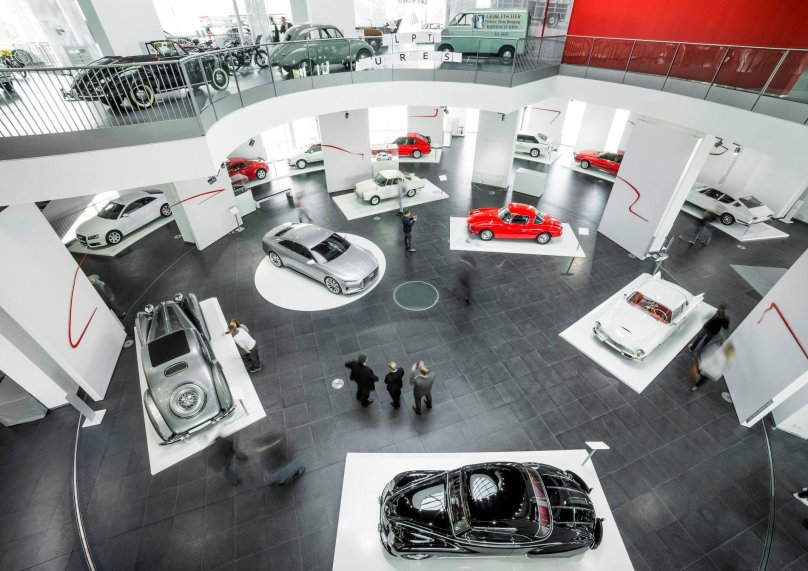 Музей Audi в Ингольштадте.