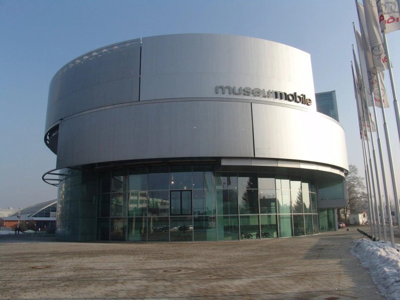 Музей Audi в Ингольштадте.