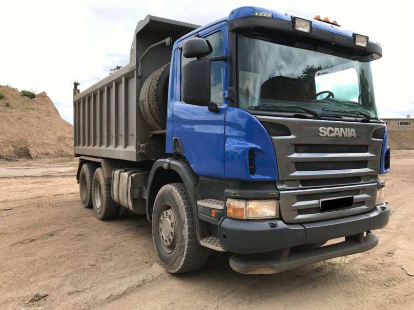 Скания p380 самосвал