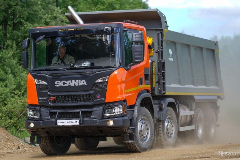 Scania p440 самосвал