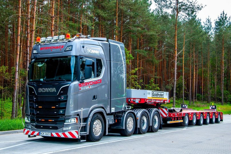 Scania s730 8x4