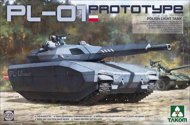 Танк стелс pl-01