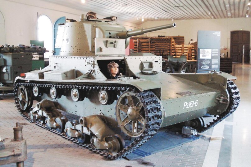 Танк Виккерс финский