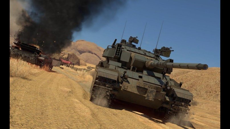 Танк shot Kal Dalet