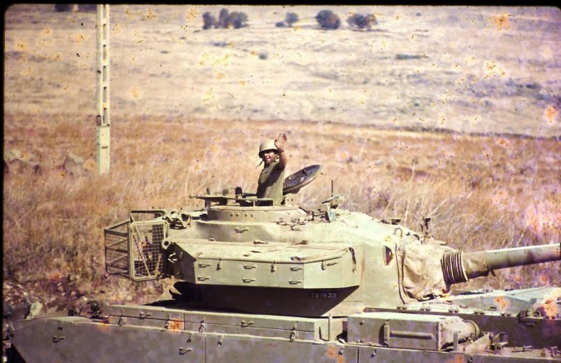 IDF Centurion shot Kal Alef 1973