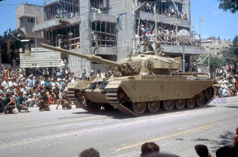 Танк Центурион армии Израиля