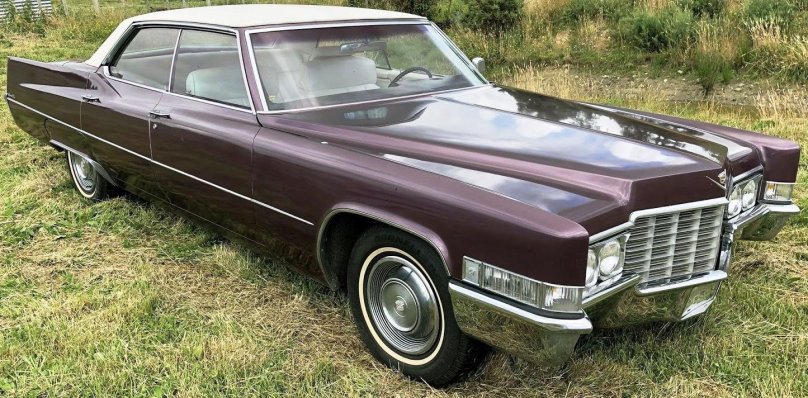 Кадиллак купе Девиль 1969