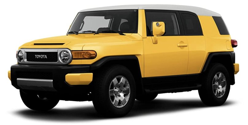 Toyota FJ Cruiser белый