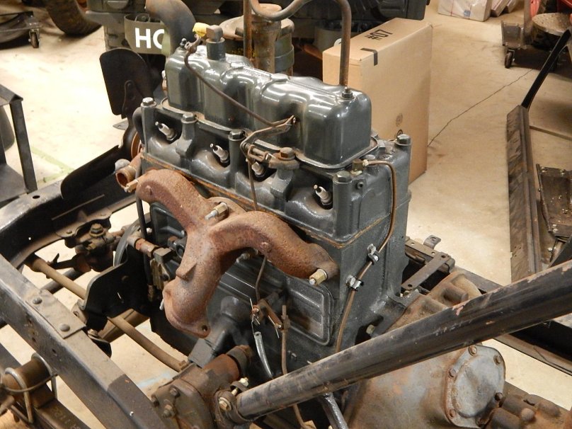 Willys l134 двигатель
