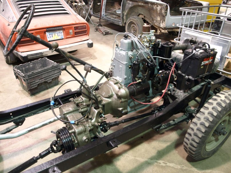 Willys MB двигатель