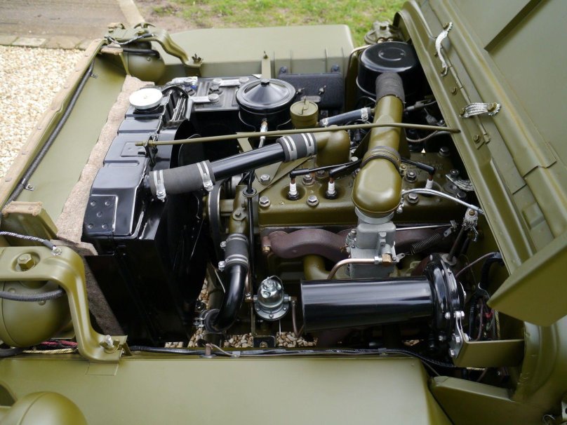 Двигатель Jeep Willys