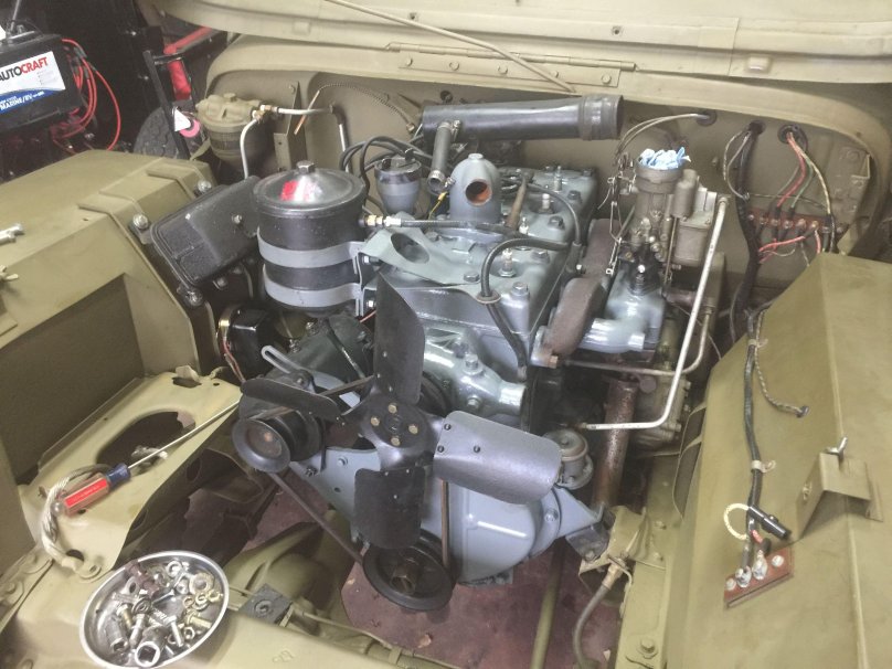 Двигатель Jeep Willys