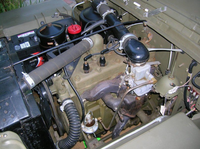 Willys MB двигатель