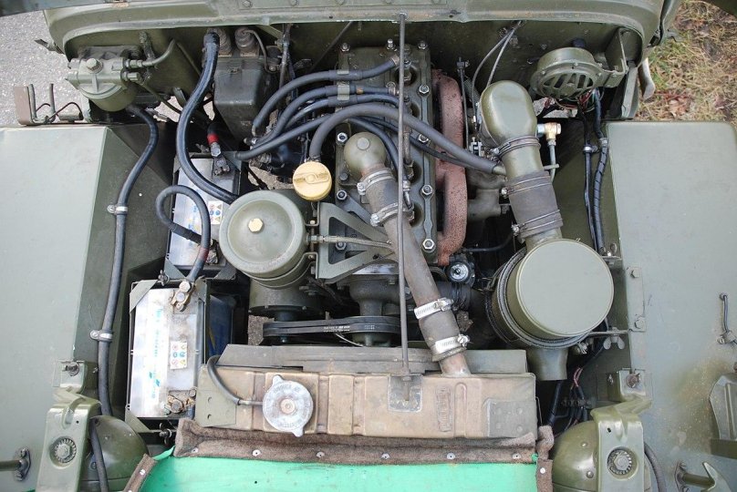 Willys MB двигатель