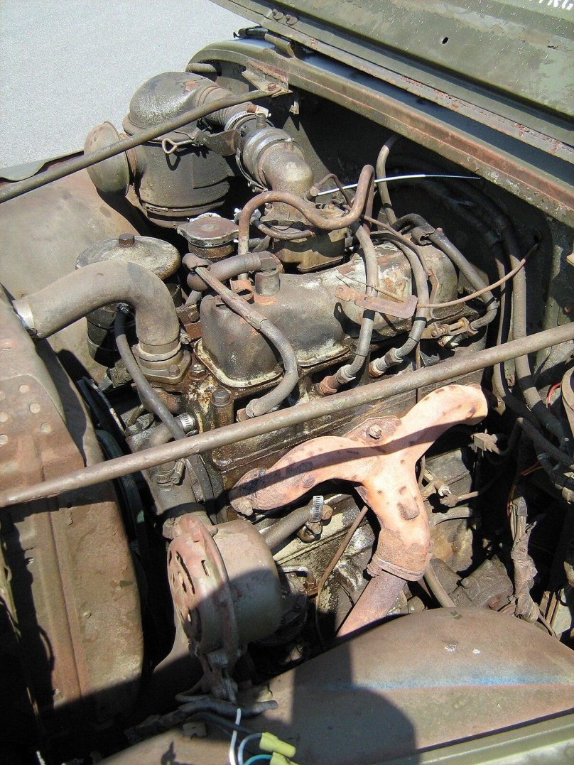 Джип Виллис двигатель