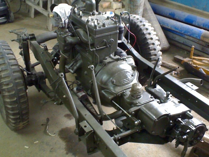 Виллис джип мотор