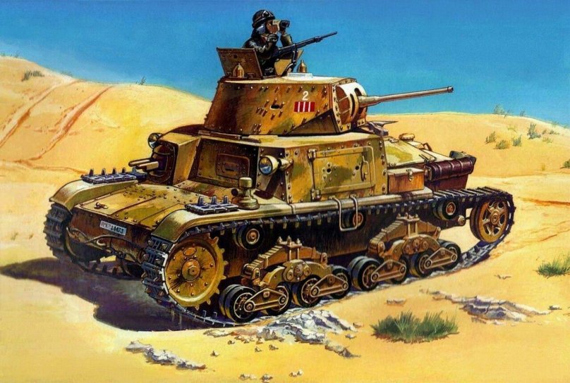 Итальянский танк м13