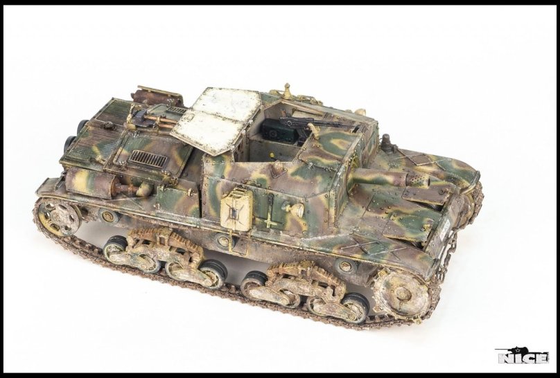 Итальянская САУ semovente m.40 da 75/18