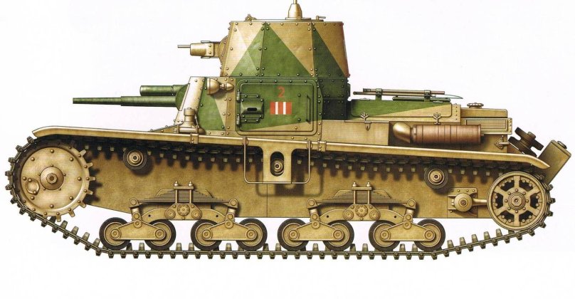 Итальянский танк m11/39